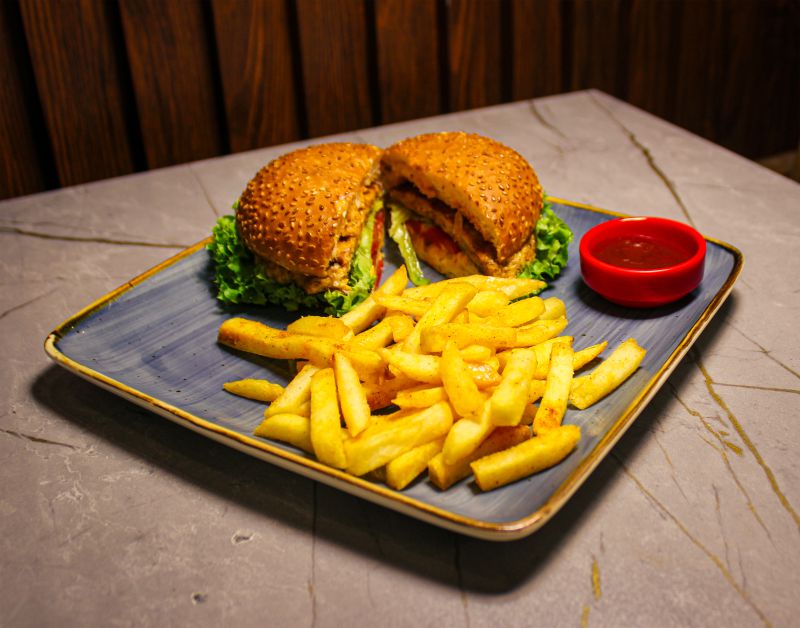 Cheese Chicken Burger